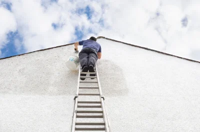 Peinture extérieure à Arzano — façades et ravalement